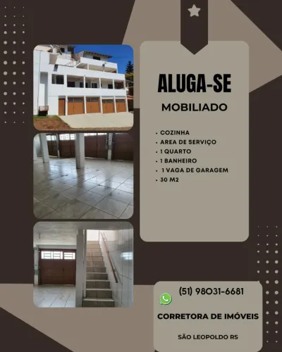 Apartamento mobiliado 04 em São Leopoldo, RS!