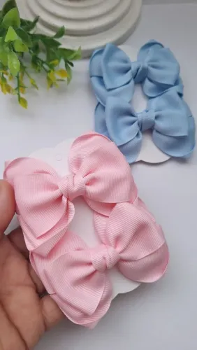 Laços de cabelo infantis - diversos modelos e cores