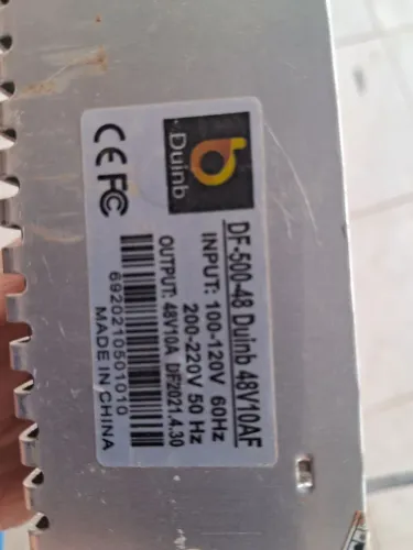 Fonte chaveada 48v -2 unidades