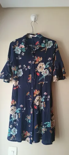 Vestido Azul floral