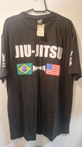 Camisa Jiu-jitsu 100% algodão TM GG