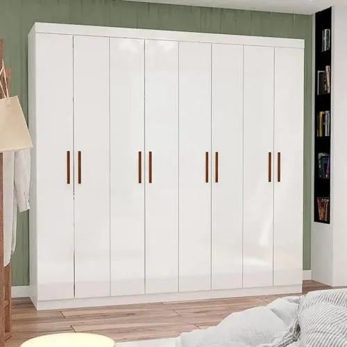Guarda Roupa Rubi 8 Portas - Entrega Rápida 