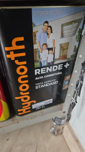 Tinta hidronort 18l algodão egípcio e marrom chocolate