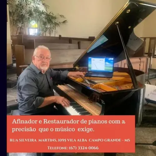 Pianos - Restauração - Afinação .