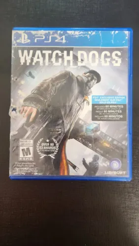 Jogo PS4 Watchdogs - em ótimo estado