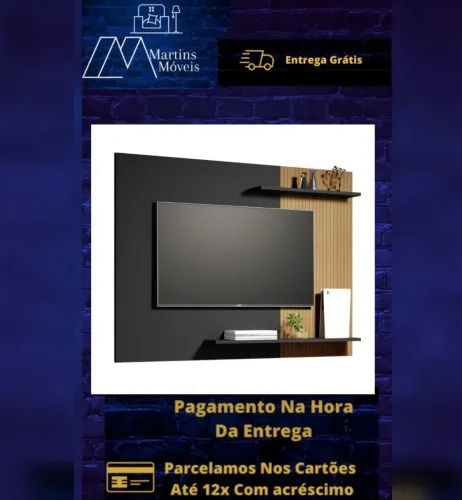 GRANDE PROMOÇÃO  PAINEL DE TV BRASIL ATÉ 50 POLEGADAS   ENTREGA GRÁTIS ACEITA CARTÃO 