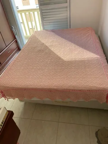 Colcha de croche de casal