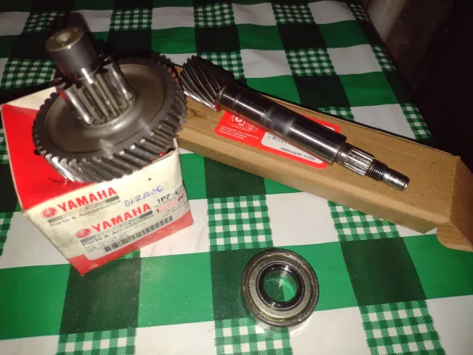 Eixo principal alongado e eixo secundário embreagem neo 115/2008