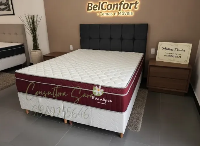 CAMA BOX CASAL COM ENTREGA HOJE