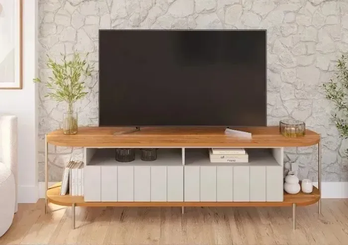 Bancada Mônaco para TV até 70" - Permóbili na liquidação .NOVA.