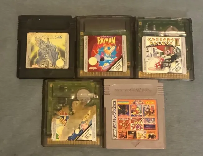5 Jogos Nintendo GBC