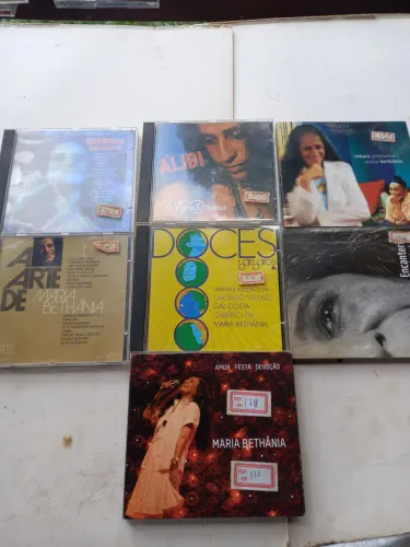 Coleção Maria Bethania 7 cds originais