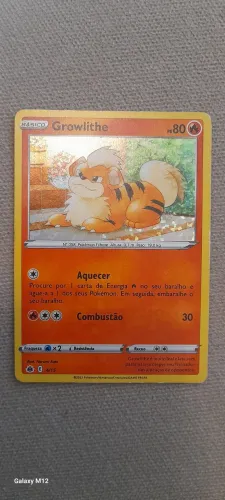 CARTA POKÉMON GROWLITHE