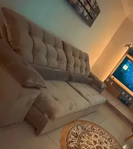 Sofá Modelo Elisa - Frete Grátis - 2,90m (Molas ensacadas Novo)