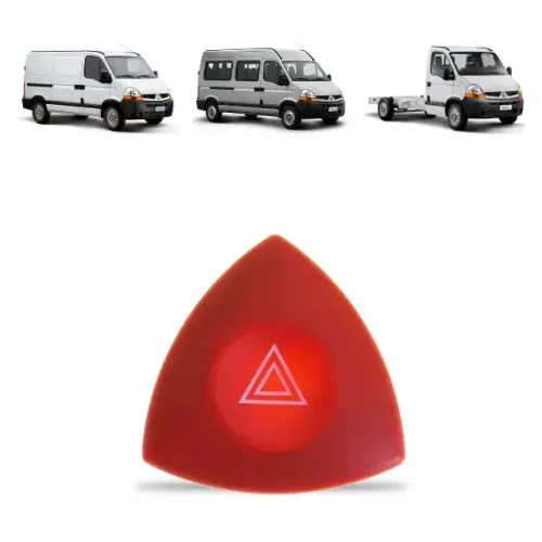 CAPA BOTÃO ALERTA RENAULT MASTER 2010 A 2013