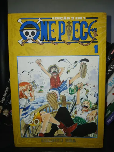 One Piece 3 em 1- Vol.1 Usado