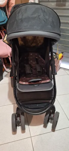  Carrinho Travel System Nexus 3.0 Trio Cosco Preto