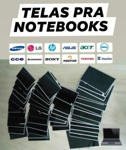 Telas para Notebooks - Trocamos na Hora.