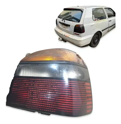 Lanterna Fumê Direito Original Hella Golf Gti Mk3 Direito Vermelho