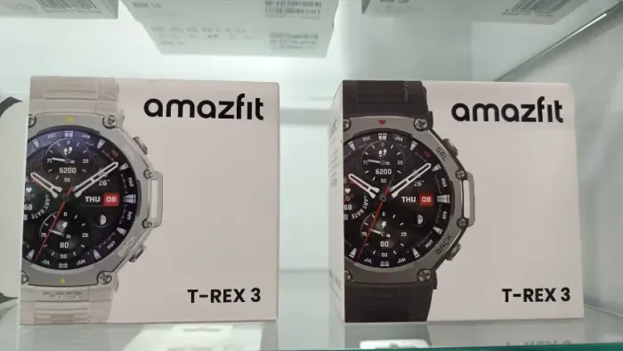 Relógio Smartwatch Amazfit T-rex 3 Preto ou Cinza.