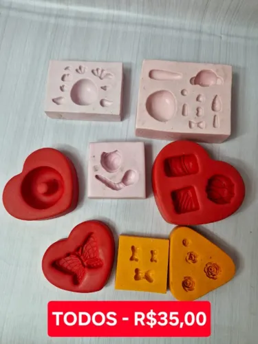 Moldes para biscuit Kit