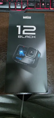 Câmera Gopro Hero 12 Black 27mp 5.3k Hdr Chdhx-121-cn