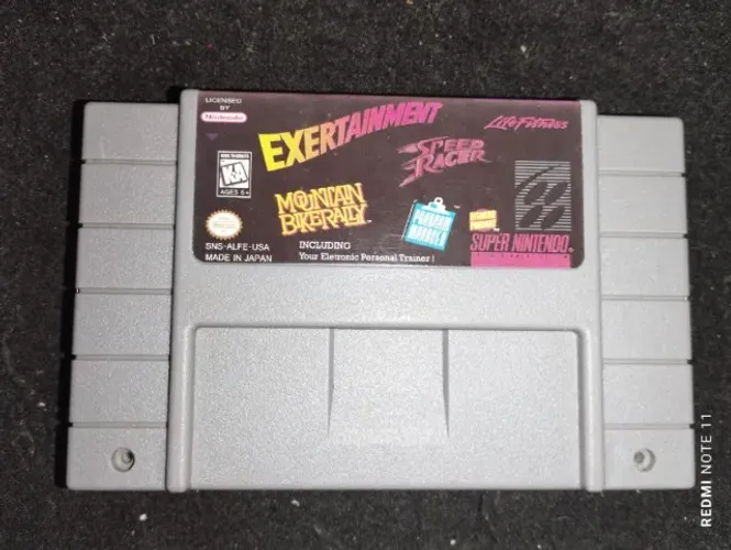 Jogo Super Nintendo Mountain Biking