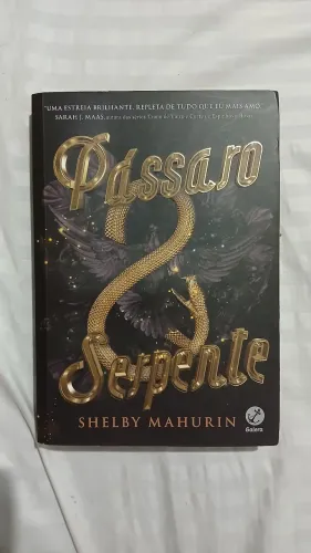 Livro Pássaro e Serpente fantasia/romantasia