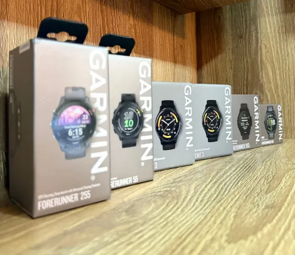 Smartwatches Garmin Forerunner 55 Black Novo Lacrado