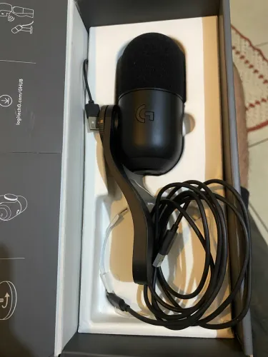 Microfone Logitech