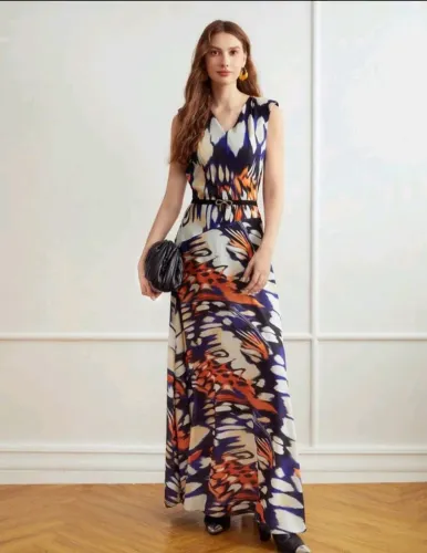 Vestido Estampado da Shein Novo TAM. M