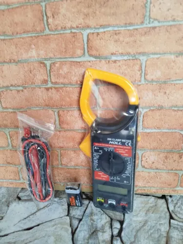 Alicate Amperimetro Profissional 200W Digital Noll 