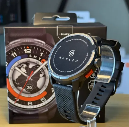 Smartwatch Haylou Solar Ultra GPS - Lacrado Entrega Rápida 