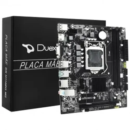 PLACA MAE DUEX INTEL LGA 1151 MICRO ATX DDR4 M.2-NVME/HDMI/VGA/USB3.0/LANGIGA DX H110ZG M2