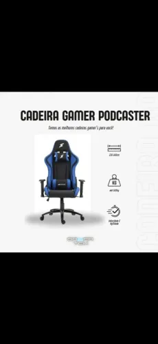 Cadeira gamer nova a pronta entrega