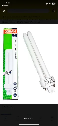 Kit 14 lâmpadas OSRAM Dulux D/E 26W 1800 Lúmen 4P Branco Neutro