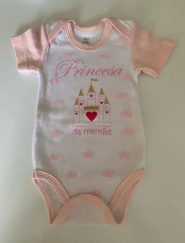Body Bebê Princesa da Mamãe - RN
