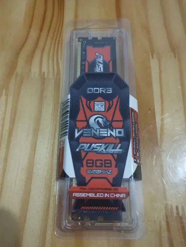 Memória RAM P/ Notebook PUSKILL Veneno DDR3L 8GB 1600MHz