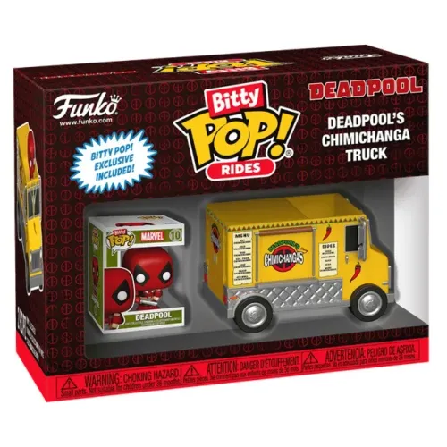 Funko Bitty Pop! Rides - Marvel Deadpool Chimichanga Truck