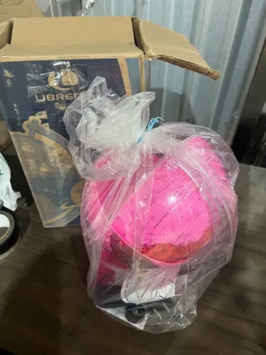 Globo Terrestre Decorativo Rosa
