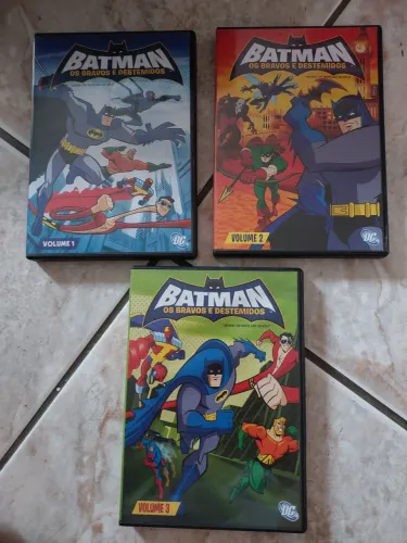 Dvds batman bravos e destemidos