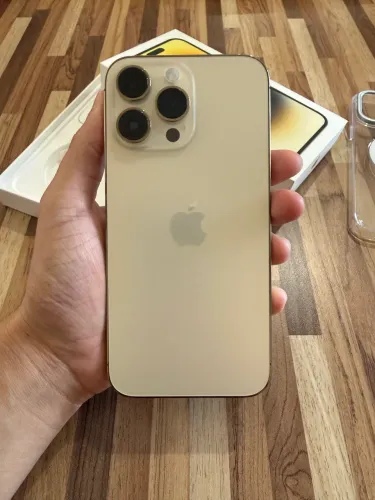 iPhone 14 Pro Max 512GB Dourado - Impecável