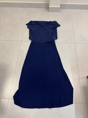Vestido azul tamanho M