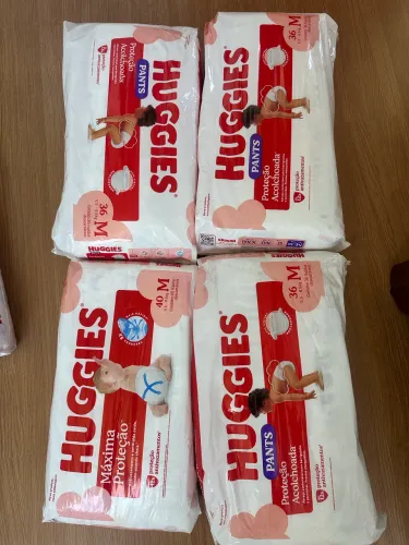 Fralda Huggies Nova M