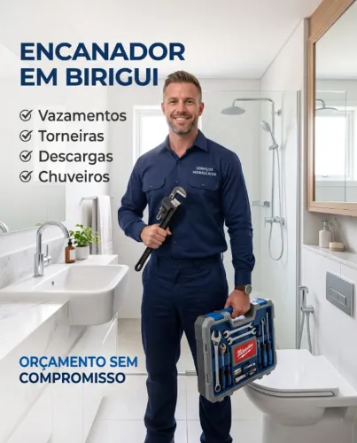 ENCANADOR EM BIRIGUI | VAZAMENTOS, TORNEIRAS E DESCARGAS