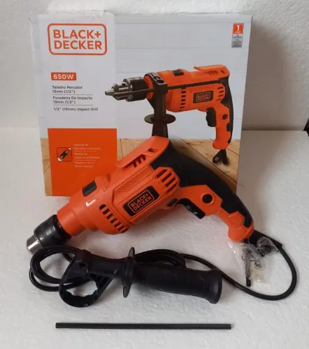 Furadeira Black Decker 650w