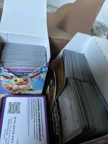 LOTE CARTA POKEMON 100% ORIGINAL - MAIS DE 600 CARTAS