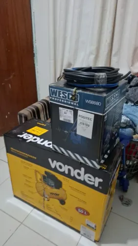 Vendo compressor e aspirador
