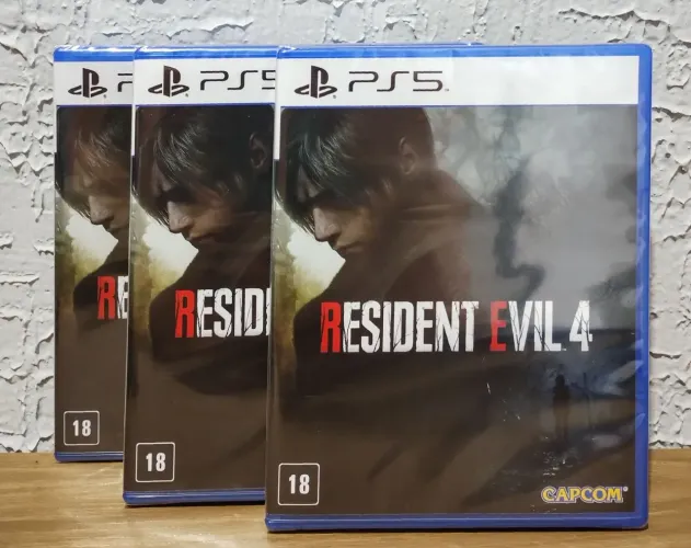 Resident Evil 4 Remake Ps5 Lacrado (Aceitamos seu jogo usado como pagamento)