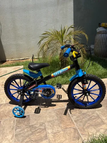 Bicicleta Infantil Nathor Tech Boys Aro 16 - Conservada